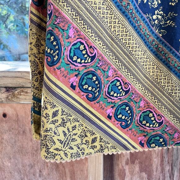 The Territory Ahead Women's Vintage Printed A-Line Midi Skirt Size 14 - Picture 4 of 10